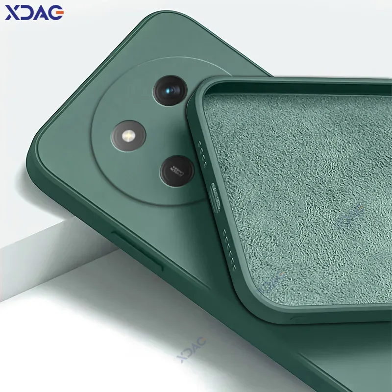 Funda de teléfono de doble revestimiento de lujo para Honor X9C 5G 6,78 "antiarañazos HonorX9C 360 bolsa de silicona líquida cuadrada suave impermeable - imagen 3