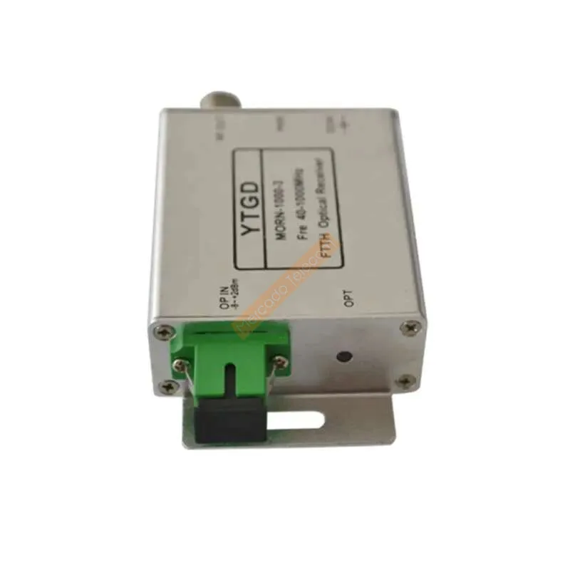 Receptor MINI FTTH CATV WDM, red GEPON con un mini nudo, equipo óptico de modo único para interiores, caja de aleación - imagen 3