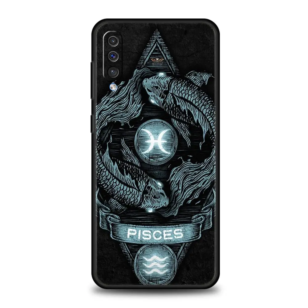 Funda Aries Leo Libra Piscis Virgo para Samsung A54 A52 A24 A14 A50 A70 A10 A40 A20S A20E A06 A12 A22 A34 A42 5G A04s A16 - imagen 4