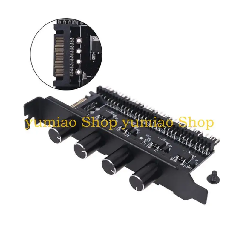 587b 4 pines refrigeración placa base del divisor del cubo - imagen 4