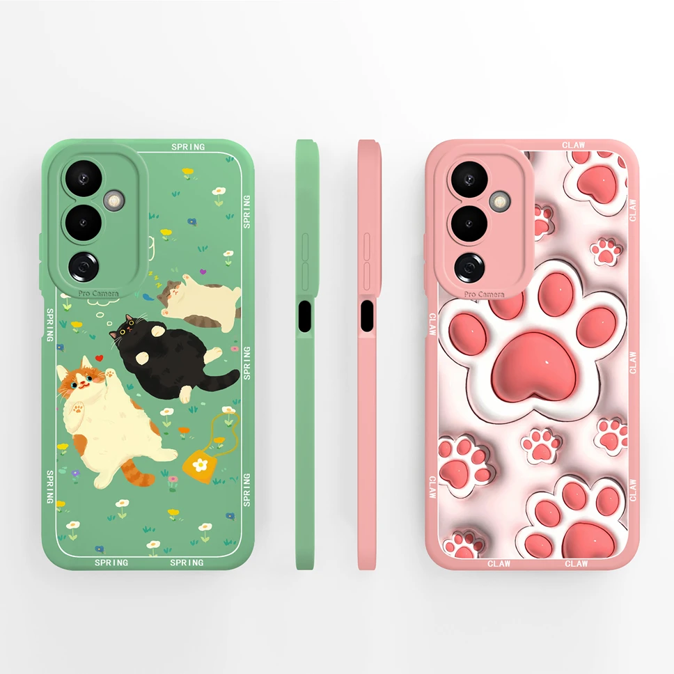 Para Tecno Pova 4 4 Pro Funda de teléfono patrón de ballena oceánica Funda de alta calidad para Tecno Pova 4Pro Funda de silicona líquida suave a prueba de golpes - imagen 3