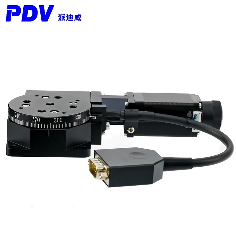 Etapa rotativa eléctrica Placa de indexación de 360 grados Mesa giratoria de lente PX-GD40Z - imagen 3