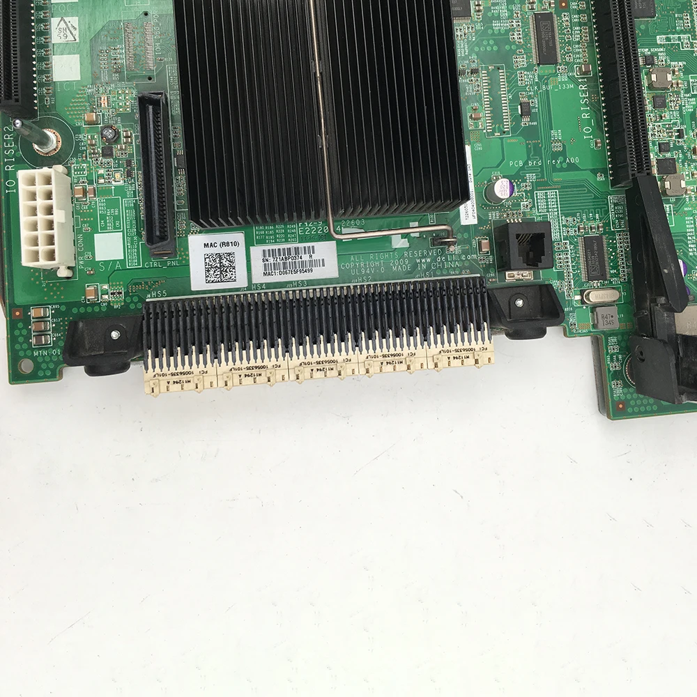 Placa base de expansión X3D44 RWPRR 753X6 9J4C7 4Y8PT 5W7DG H75NW FJM8V para servidor DELL R810 R815, envío rápido de alta calidad - imagen 4