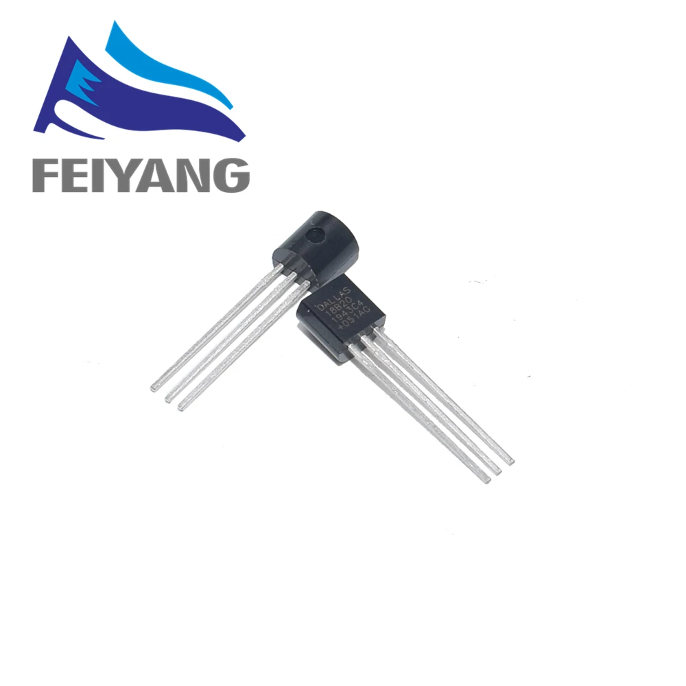 1/5/10 Uds DALLAS DS18B20 18B20 TO-92 IC CHIP termómetro Sensor de temperatura - imagen 3