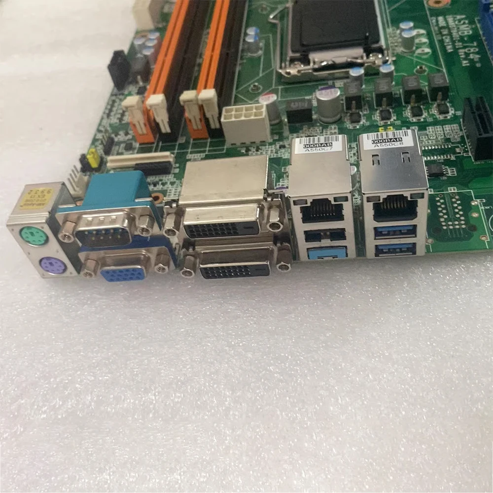 Placa base de computadora industrial de doble puerto ASMB-784G2 REV.A1 - imagen 4