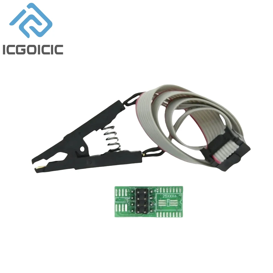 Módulo programador USB BIOS Flash EEPROM serie CH341A 24 25 + Clip de prueba SOIC8 SOP8 para EEPROM 93CXX / 25CXX / 24CXX - imagen 5