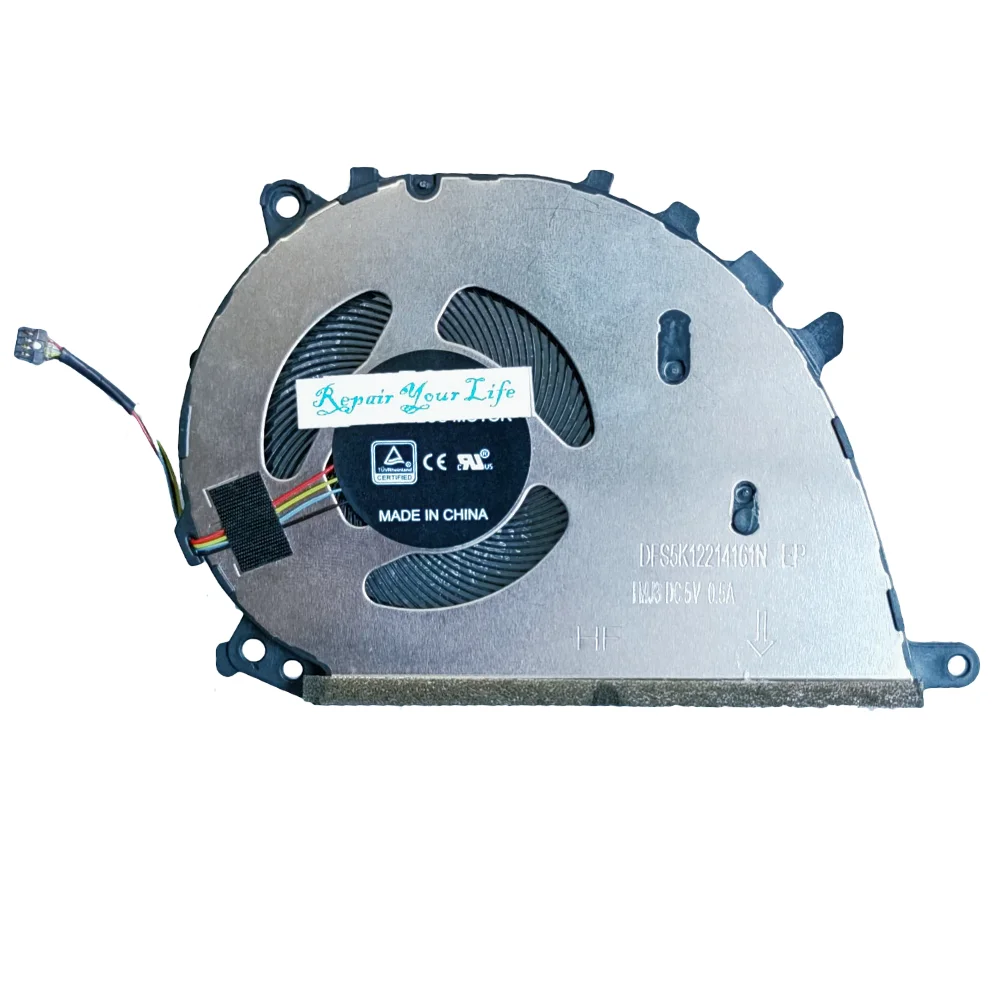 Ventiladores enfriadores de CPU para ASUS Zenbook 13 14 UX325 UX425 UM325 UM425 UX325JA UX325EA UX325SA UX325UA ventiladores de refrigeración 13NB0QY0T02011 FMJ3 - imagen 2