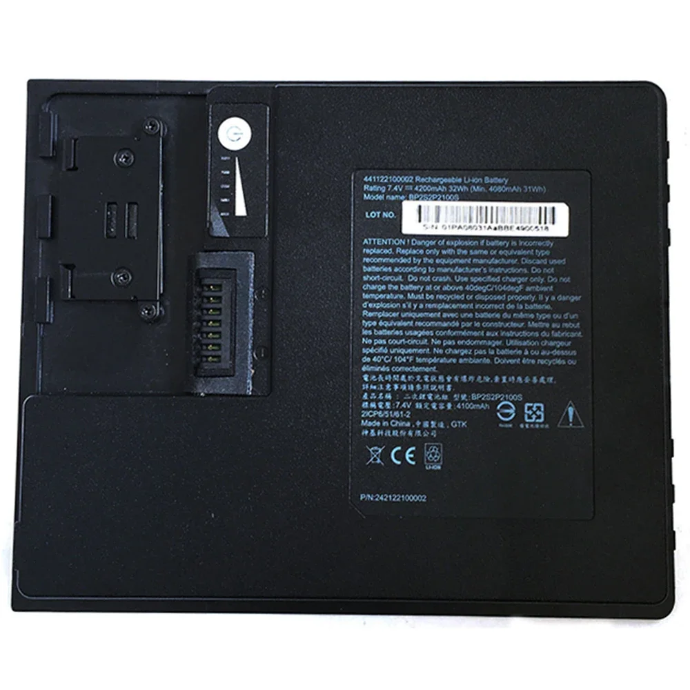 Nueva batería Original para ordenador portátil BP2S2P2100S 7,4 V 32Wh para Getac T800 G2 Tablet PC resistente 441122100002 242122100002 etc. - imagen 2