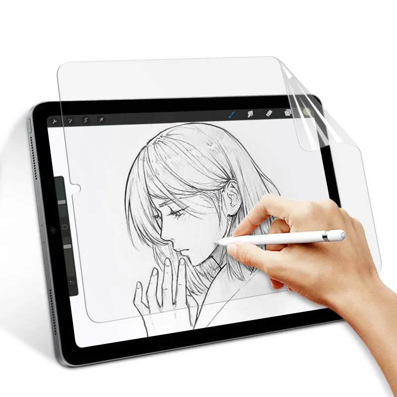 Mate Dibujo escritura Película Papel Sketch Sense para Samsung Galaxy Tab S6 Lite 10.4 pulgadas SM-P610 P615 P613 P619 Protector de pantalla de escritura Antirreflejo Antimanchas Impermeable antihuellas - imagen 2
