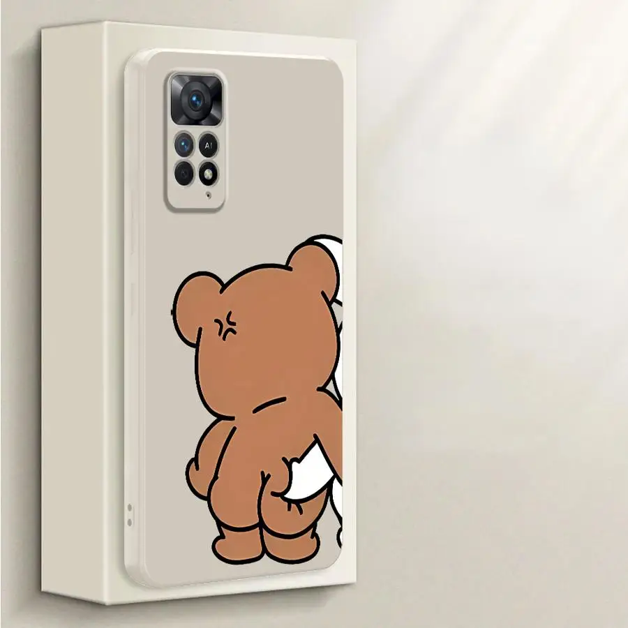 Funda blanda para Samsung Galaxy A34 A24 A36 A26 A15 A35 A51 A11 A12 A22 A52 A13 A14 A16 Estilo de pareja pellizco mutuo - imagen 2