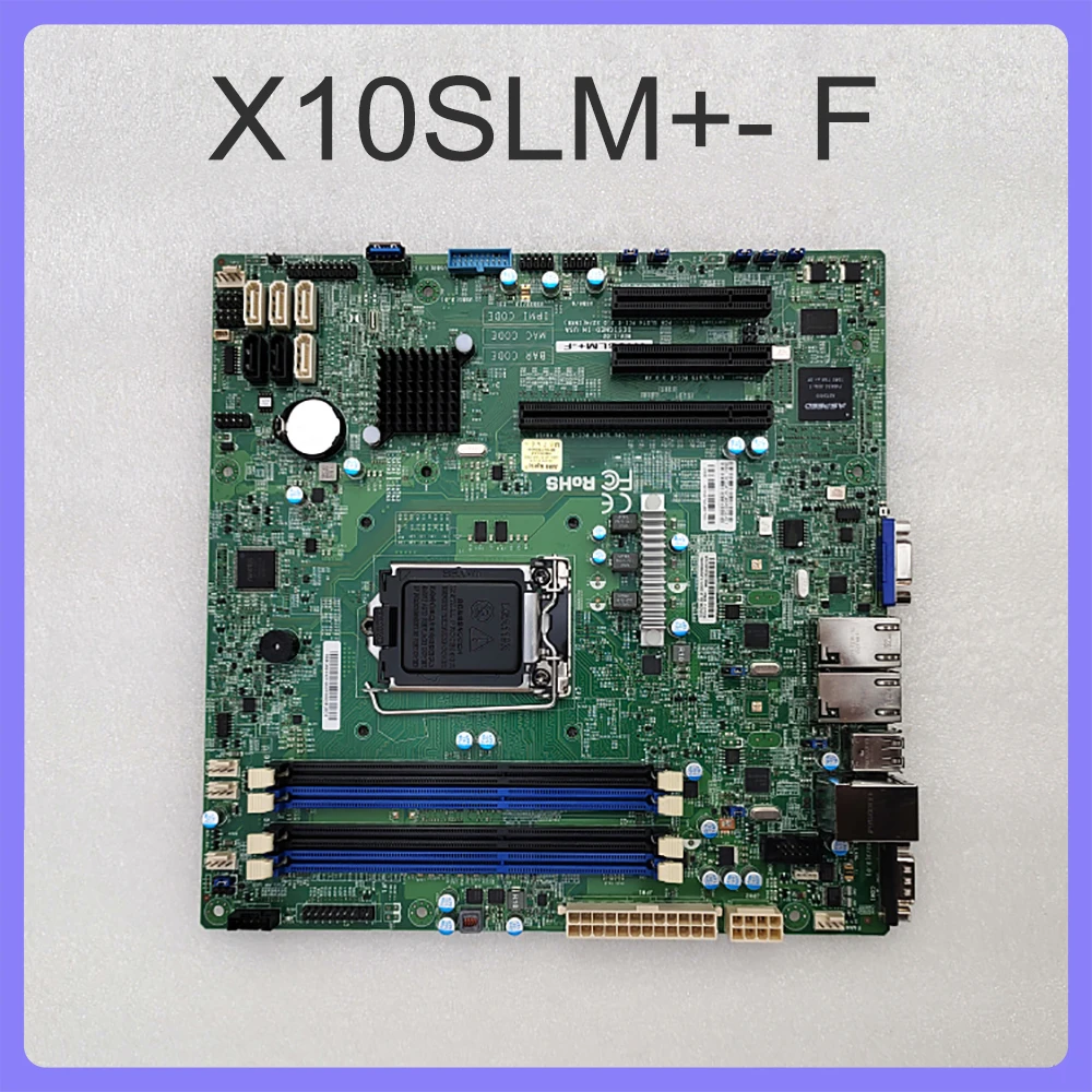 LGA1150 admite E3-1230 v3/v4 de 4. a generación para placa base de servidor Supermicro X10SLM+-F