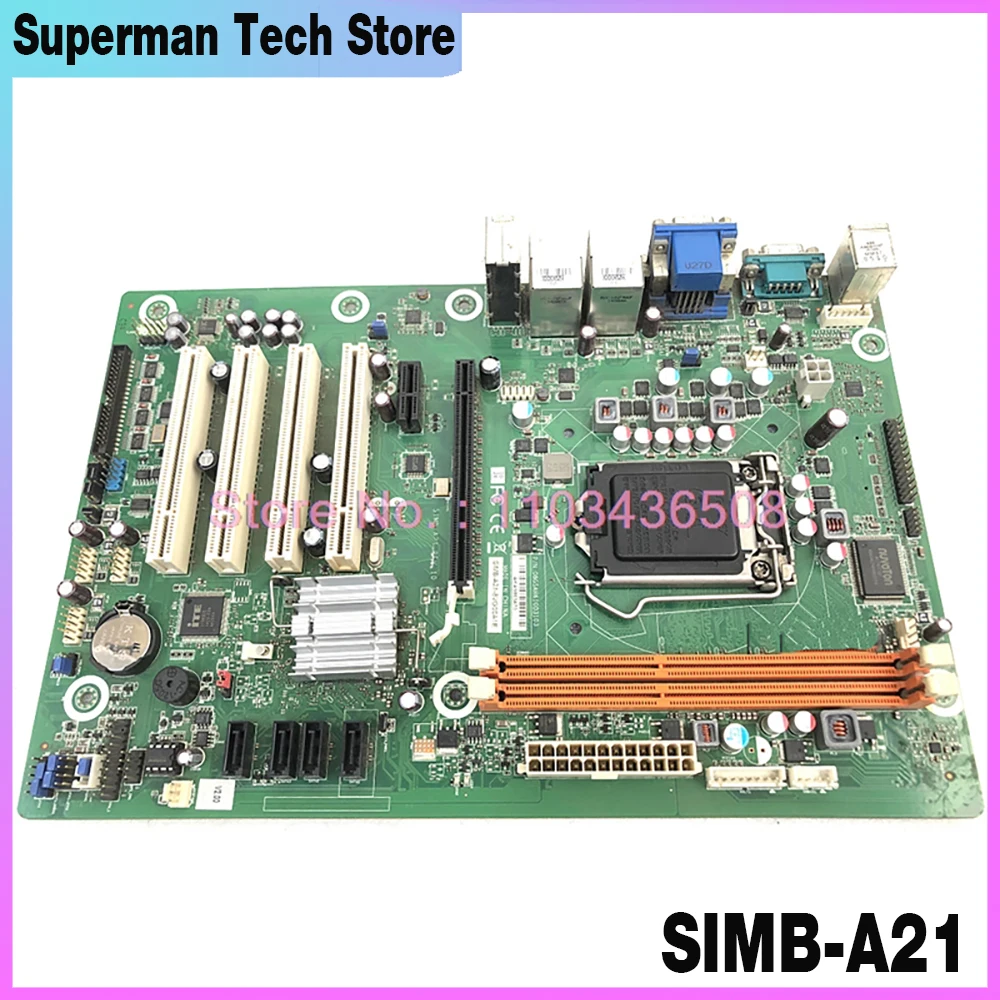 Placa base de Control Industrial H61 compatible con I3/I5/I7 para Advantech SIMB-A21 REV.10 SIMB-A21-8VG00A1E - imagen 2