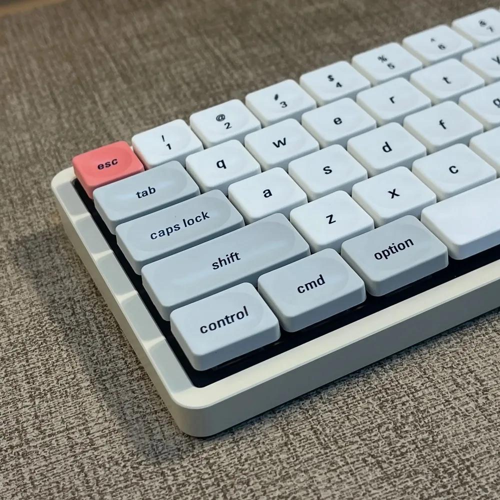 Teclas Chosfox LCK personalizadas PBT, teclas cuadradas cruzadas, teclas de eje corto para teclado mecánico, accesorios de juego - imagen 3