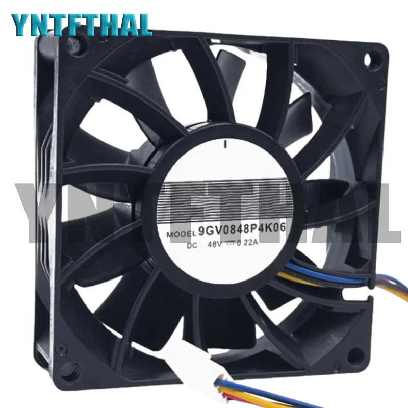 Nuevo 9GV0848P4K06 48V 0.22A ventilador de refrigeración de 4 cables - imagen 3