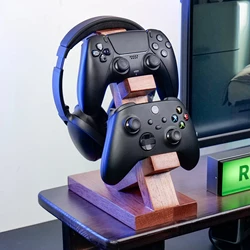 Soporte Madera Auriculares Gaming Compatible AirPods