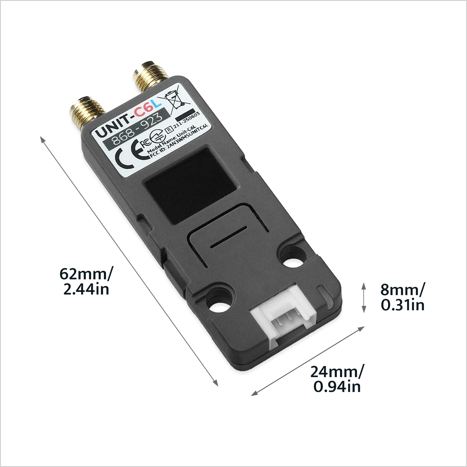 Unidad oficial C6L M5Stack para meshtastic (SX1262.ESP32-C6) - imagen 3