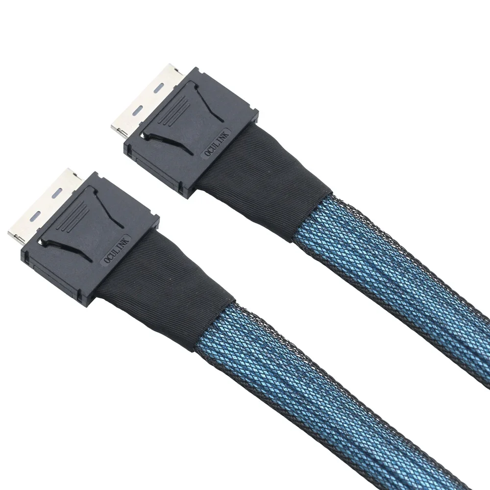 Cable de transferencia de datos Oculink SFF 8611 8I a SFF 8611 8I para servidor, conexión PCIe4.0, GEN3 - imagen 2