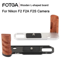 FOTGA Nikon F2 Soporte Placa L Arca-Swiss Liberación Rápida Trípode