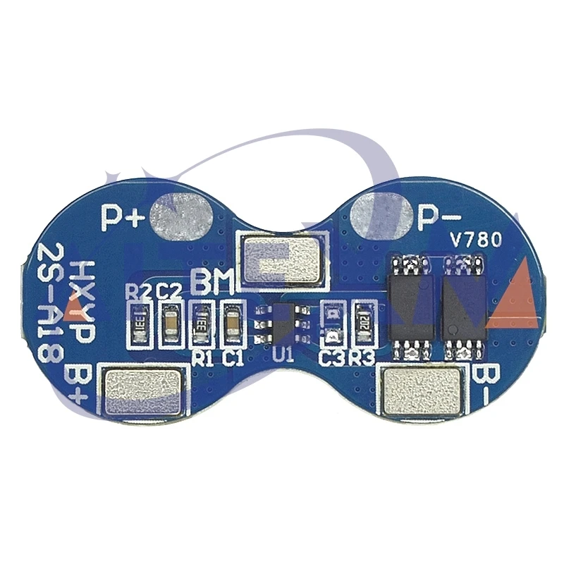 1 uds/10 Uds 2S Li-ion 18650 Placa de protección del cargador de batería de litio 7,4 V protección contra sobrecarga y sobredescarga 4A BMS - imagen 2