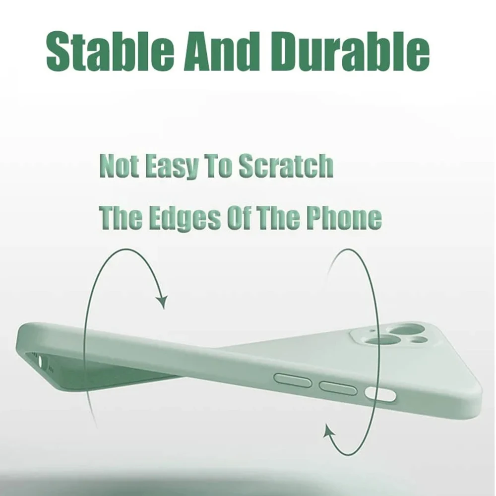 Para iphone 11 12 13 14 15 16 Pro Max funda de teléfono de silicona TPU a prueba de golpes Mini Xs XR 6 6S 7 8 14 15 16 Plus funda de lente - imagen 4