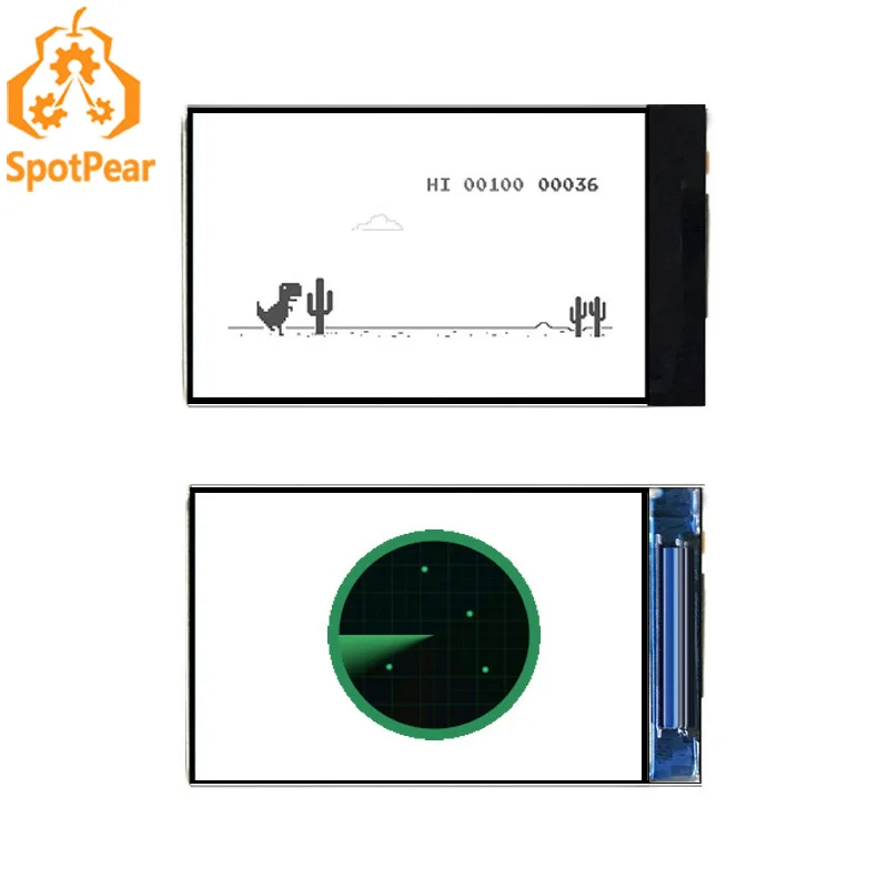 Tablero de pantalla LCD ESP32 C3 para Google Dinosaur game, 1,9 pulgadas, TV ST7789 LVGL MINI, WIFI para Arduino IED - imagen 2