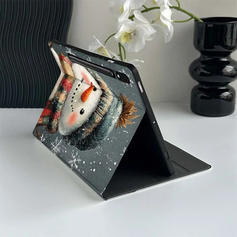 Navidad invierno ciervos de nieve para Samsung Galaxy Tab S7 S8 S9 S10 11 12,4 13,1 FE Plus Lite pulgadas funda para tableta - imagen 3