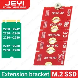 Adaptador Extensor M.2 NGFF NVMe JEYI 2230‑2280 – Cambio de Tama
