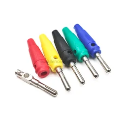 Conector Banana 4mm Apilable Ranura Cruz Conexión Tornillo