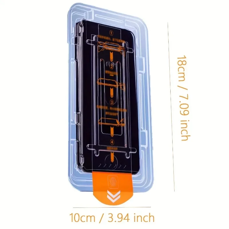 5 uds 8K sin polvo instalar vidrio templado de privacidad para iPhone 17 16 15 14 13 11 12 Pro Max Plus X XR XS Protector de pantalla antiespía - imagen 3