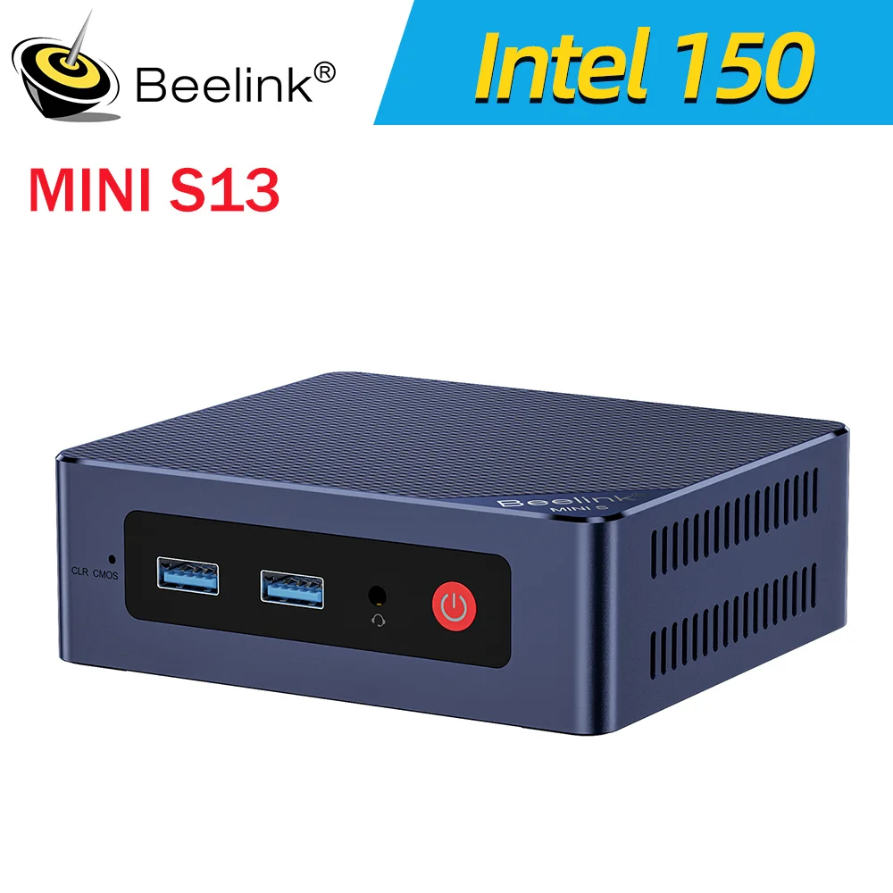 Beelink Mini S12 Pro Intel 12th N100 S13 N150 Intel 11th N5095 Mini PC 8GB 128GB 256G SSD N95 computadora de juegos de escritorio VS SOYO M2