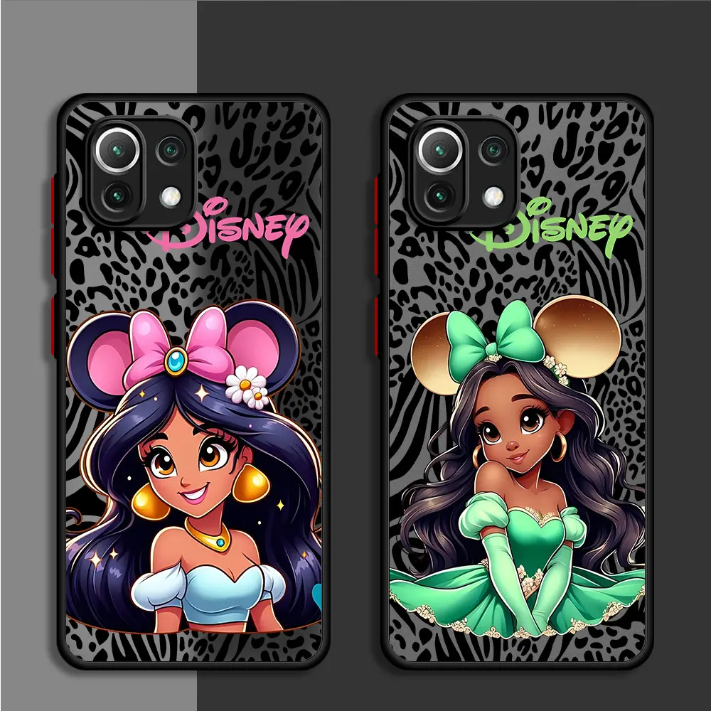 Funda de teléfono de princesa de Disney para Xiaomi Mi 9T Pro 10T Pro 11 Lite 5G 11T Pro 11T 12 12X 12T Pro 13 Pro 13 Lite 14 Pro - imagen 2