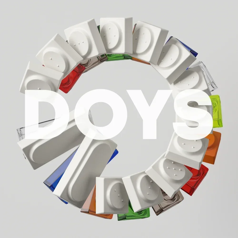 ECHOPME-Tapa de teclado esmerilada transparente para teclado mecánico, 32 teclas, perfil bajo, PBT, bloque de construcción Original - imagen 2