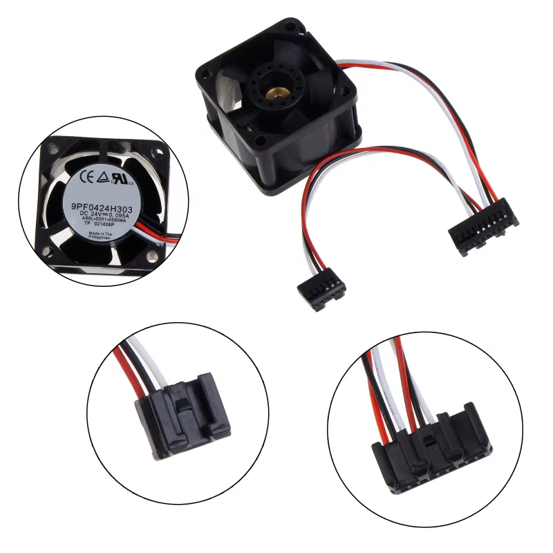 Fanuc-ventilador 9PF0424H303, A90L-0001-0580 # A 24V, 0.095A, SanAce40, 4cm, envío directo - imagen 4