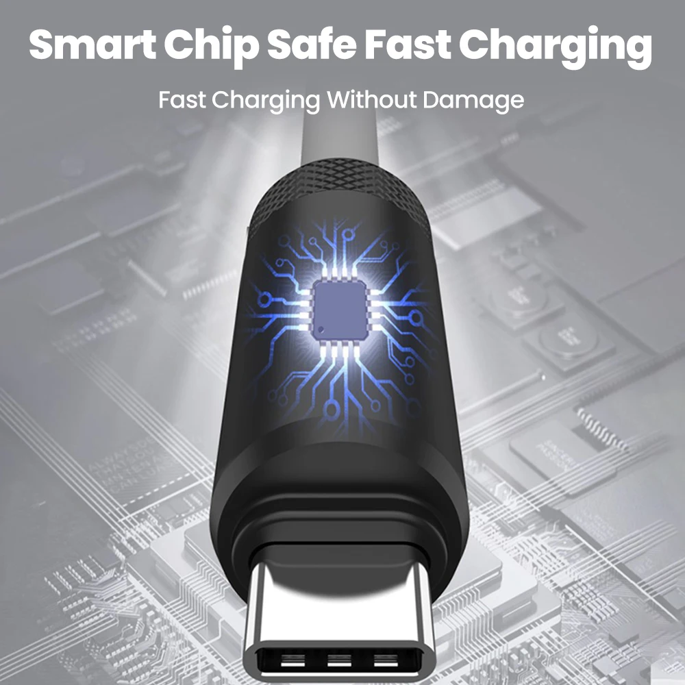 Cable de datos de carga rápida de silicona líquida de 240W Cable tipo C a tipo C para iphone 15 16 17 Samsung Huawei Cable Dual tipo C - imagen 4