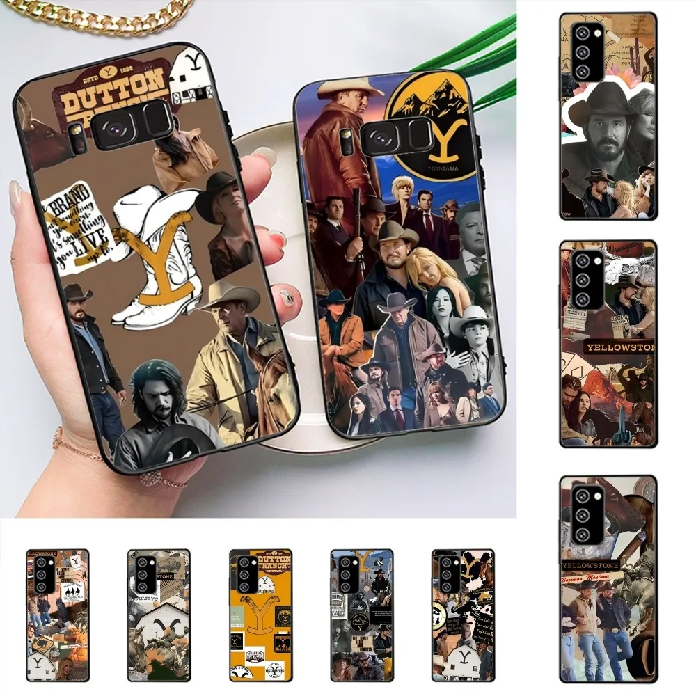Y-Yellowstone TV Show funda de teléfono para Samsung J 7 plus 7core J7 neo J6 plus prime J6 J4 J5 funda móvil - imagen 3