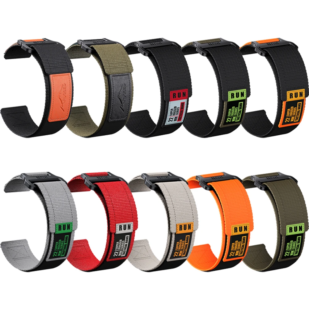 Correa de nailon de 22mm para KOSPET TANK M4 M3 Ultra/TANK M2 M3, pulsera de reloj para KOSPET TANK T4 T3 Ultra 2/TANK T2 T3 - imagen 2