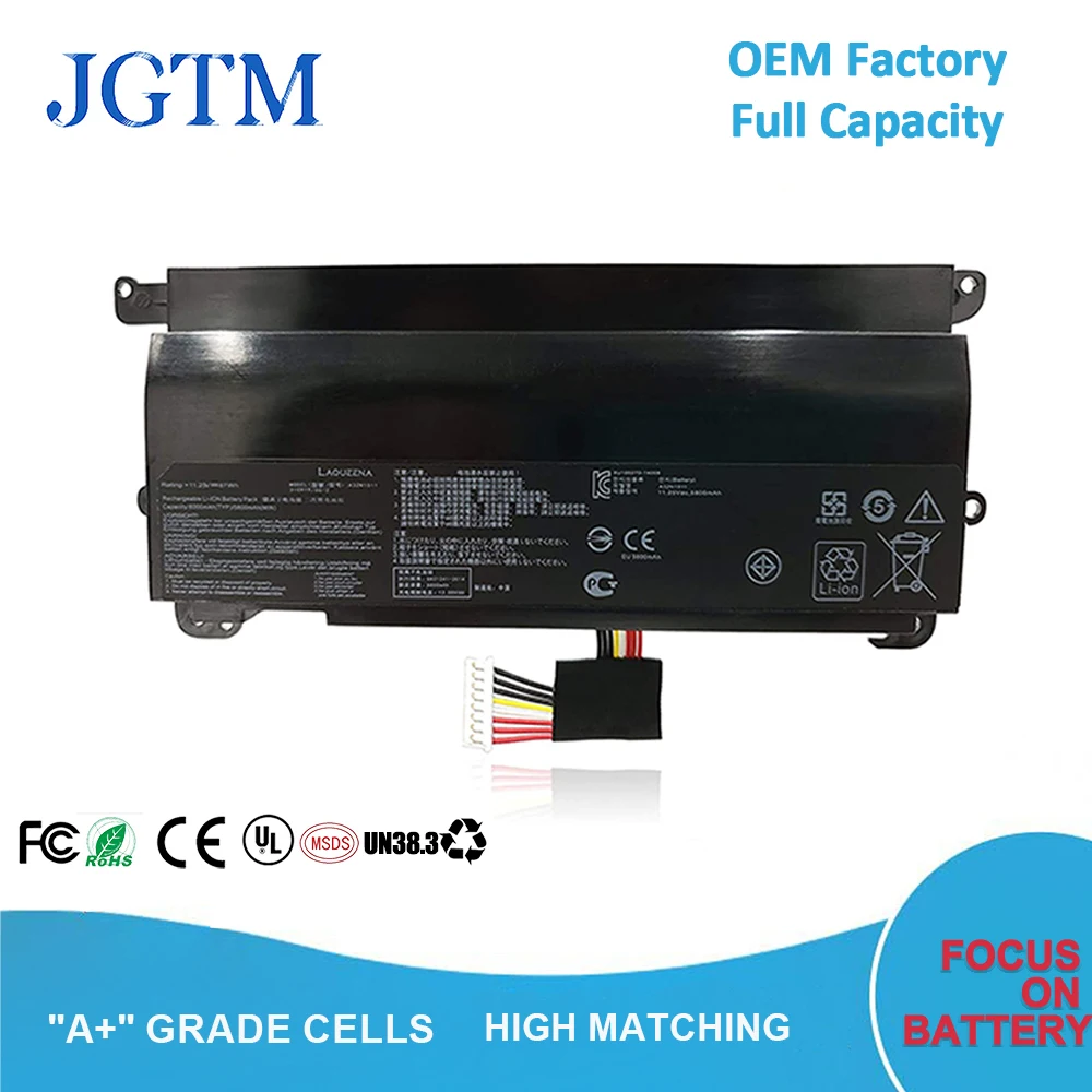 Batería de ordenador portátil A32N1511 para ASUS ROG G752 G752V G752VL G752VT G752VM G752VY G752VS GFX72J GFX72VT6700 GFX72VY6820 G752VL-1A 2A - imagen 2