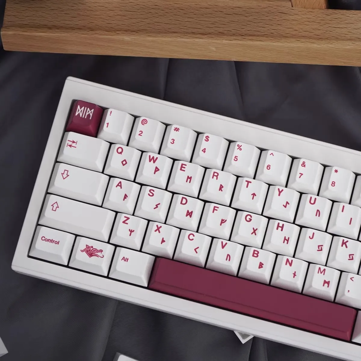 GMK nuevo 142 teclas PBT tinte subcama teclas japonesas perfil de cereza con 2.25U 2.75U 3U 7U barra espaciadora ISO Enter - imagen 3