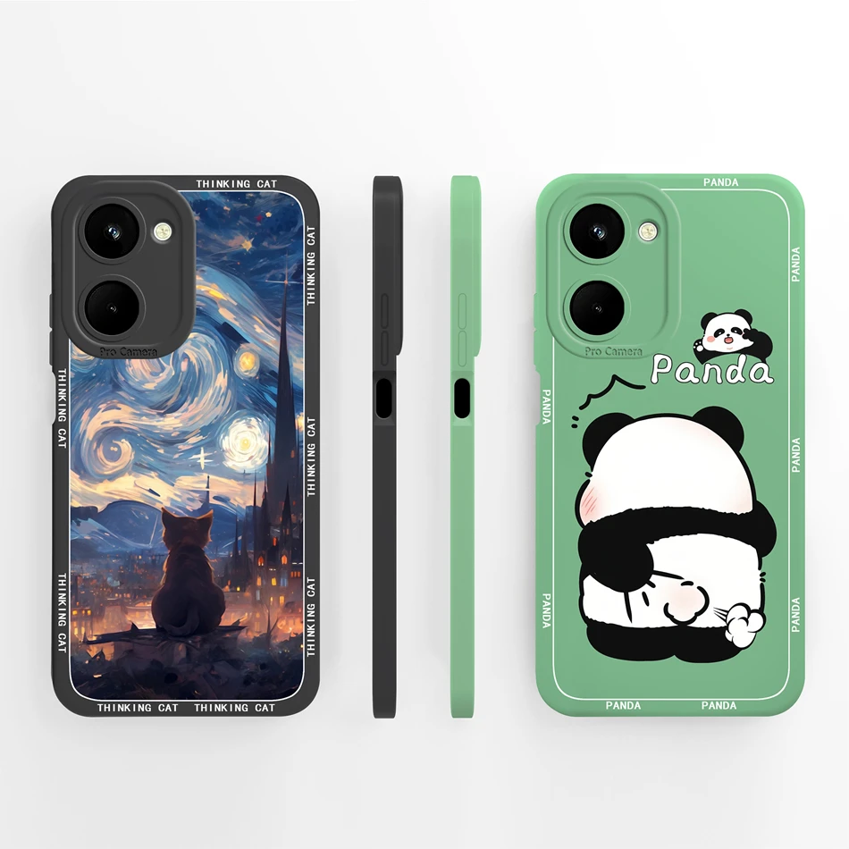 Para Realme 10 Pro Plus 10S funda de teléfono mariposa Rosa suave silicona líquida cubierta anticaída para Realme10 carcasa de teléfono ligera - imagen 4