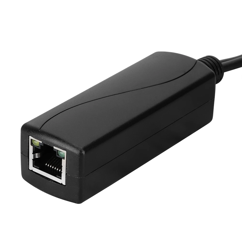 Adaptador de conectores POE de 48V a 12V, divisor de Cable, fuente de alimentación del inyector para Huawei Hikvision 2022, nuevo divisor Poe - imagen 3