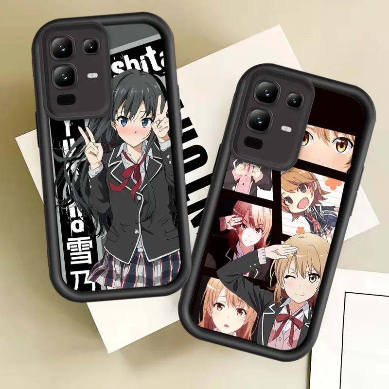 Yukino Yukinoshita para Infinix Note 12 G96 2023 30 40 50 40S 50X VIP Pro Plus 5G Eye Ladder funda de teléfono - imagen 4