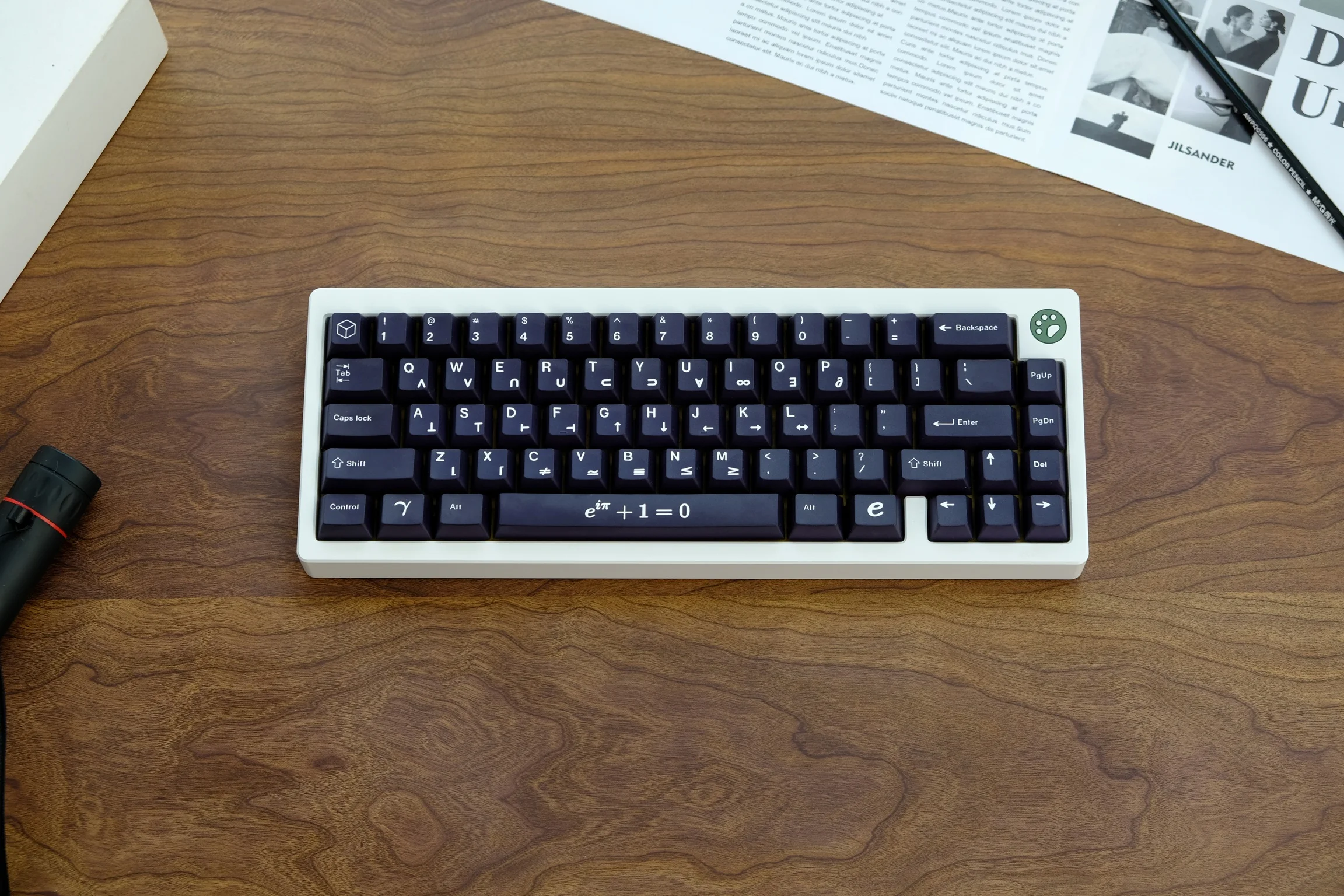 Juego de teclas GMK Euler, 129 teclas, Material PBT, perfil de cereza, teclas para juegos para teclado mecánico MX Switch 61/64/68/75/84