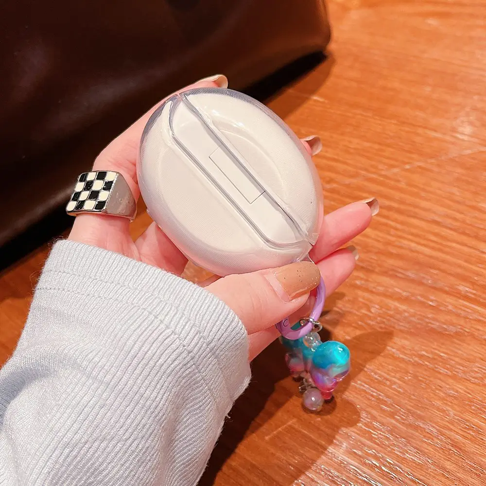 Funda de lujo con forma de mariposa y estrella de dibujos animados para Huawei FreeBuds 6i, accesorios para auriculares, funda protectora de silicona suave con llavero - imagen 5