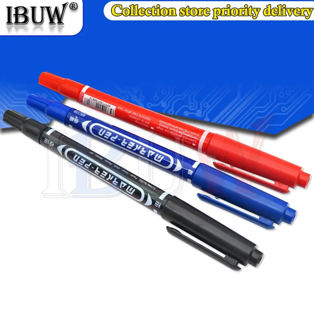 Electrónica Inteligente CCL, placa de circuito PCB antigrabado, marcador de tinta, bolígrafo doble para módulo PCB DIY - imagen 2