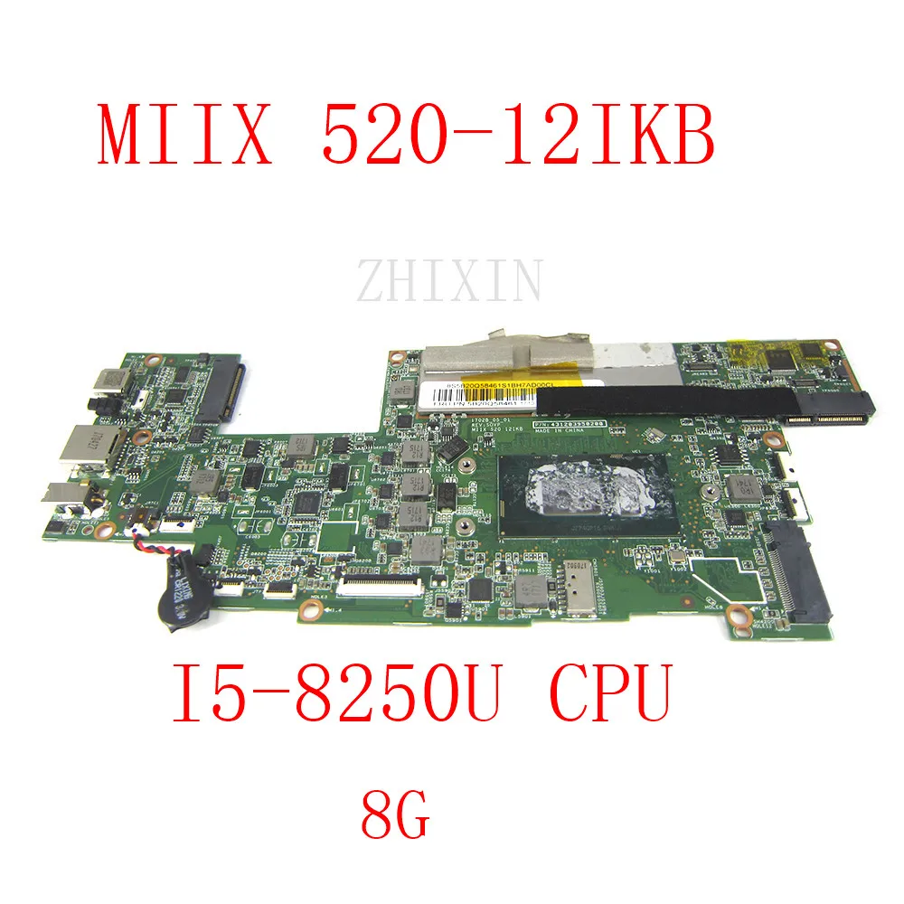 Placa base para ordenador portátil Miix 520-12IKB con i5-8250U WIN 8G TPMWW LTE 5B20Q58461 MB 3N20M3 tipo 20M3, placa de sistema de tableta 20M4