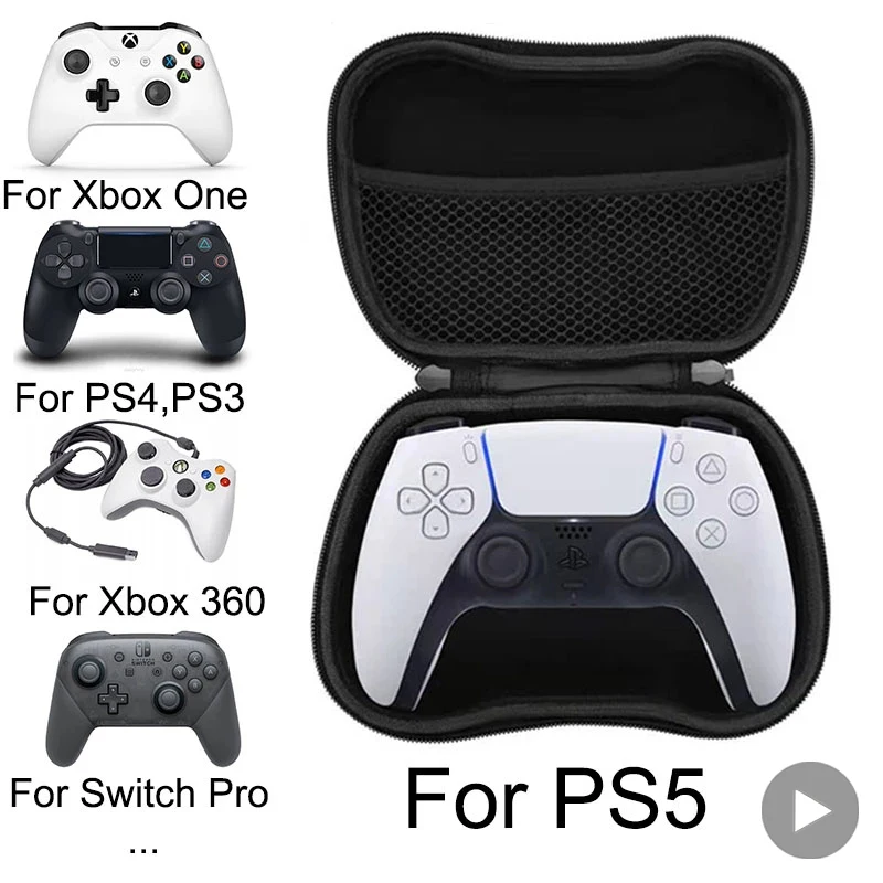 Funda de controlador de bolsa para Nintendo Switch Pro, funda Dualsense Dualshock Sony PS5 PS4 PS3 Playstation PS 5 4 3 Xbox Series One S X