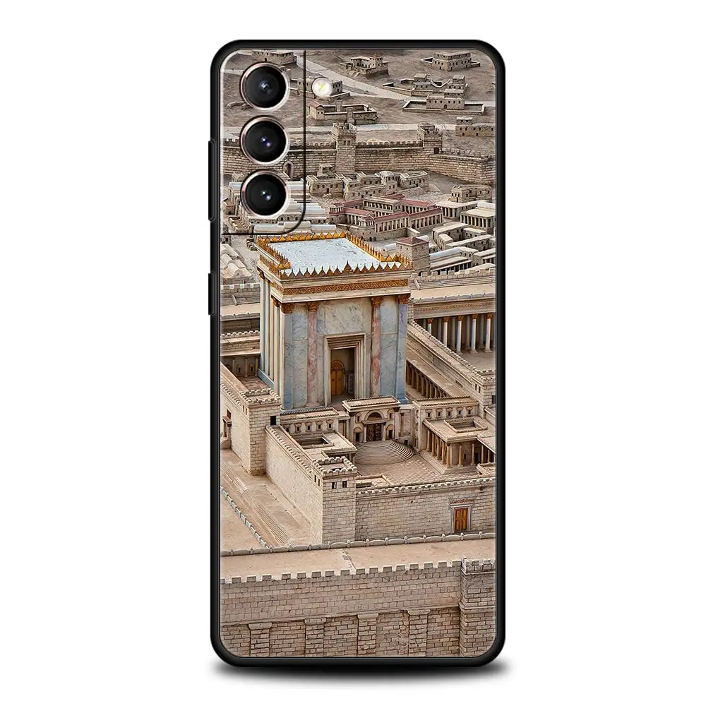 Funda de teléfono con edificio de Jerusalén para Samsung Galaxy S24 S23 S22 S20 Ultra S21 FE 5G S10 S9 Plus S10E S8 funda de silicona suave - imagen 5
