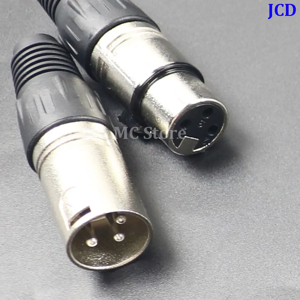 1 Juego de Cable de Audio para micrófono de 3 pines YS136N/164/165/177-BG equilibrio de audio cable de micrófono XLR fiebre HIFI para amplificador mezclador - imagen 4