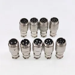 Conector GX16 Macho - 2 a 10 pines, variantes L73 RS765 DF16 M16