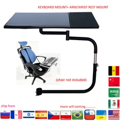 Soporte Multifuncional de Acero para Teclado